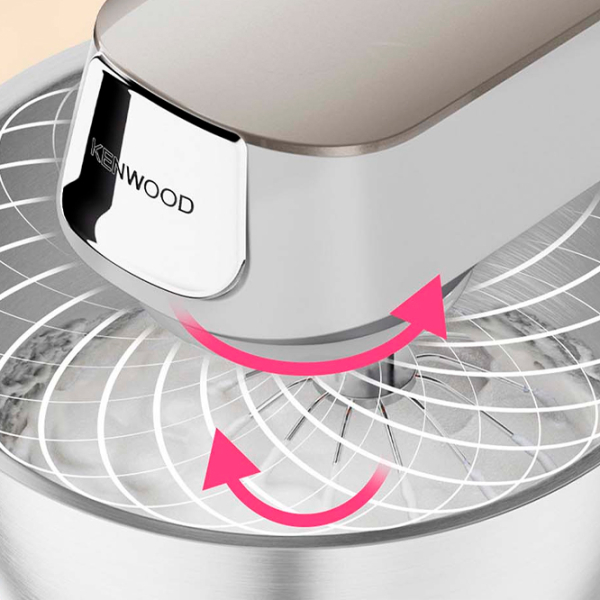 Mașină de bucătărie Kenwood KVC85.004SI Silver 1200 W, Electronic, Numărul de viteze: 8 photo 6