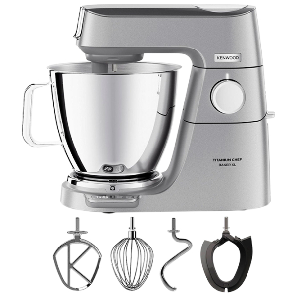 Mașină de bucătărie Kenwood Titanium Chef Baker XL Silver 1200 W, Electronic, Numărul de viteze: 8 photo 4