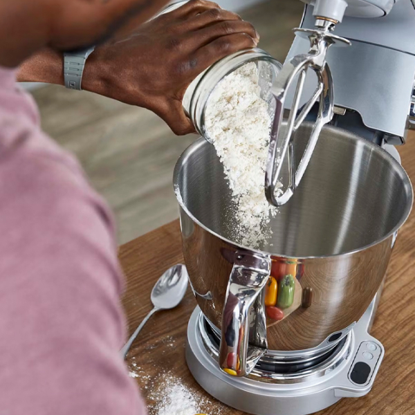 Mașină de bucătărie Kenwood Titanium Chef Baker XL Silver 1200 W, Electronic, Numărul de viteze: 8 photo 7