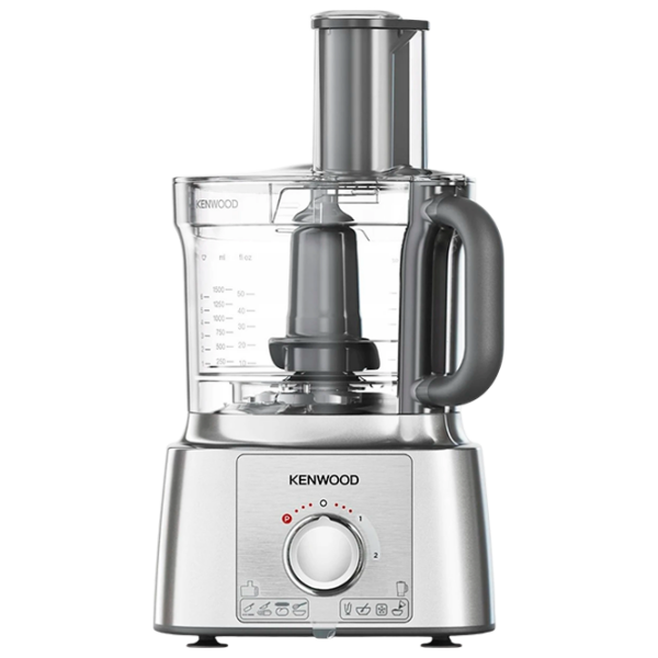 Кухонный комбайн Kenwood FDP 65.820SI Серебряный 1000 Вт, Механическое, Количество скоростей: 2 photo 1