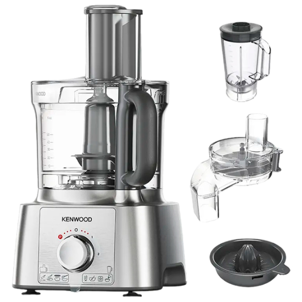 Кухонный комбайн Kenwood FDP 65.820SI Серебряный 1000 Вт, Механическое, Количество скоростей: 2 photo 4