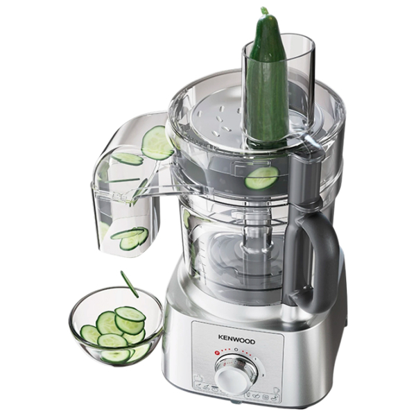 Кухонный комбайн Kenwood FDP 65.820SI Серебряный 1000 Вт, Механическое, Количество скоростей: 2 photo 9