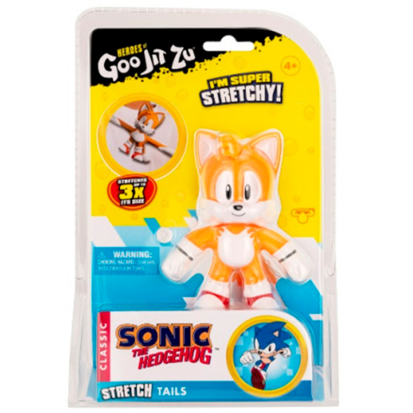 Jucărie moale Goojitzu Sonic Tails 4+ / Gold photo 2