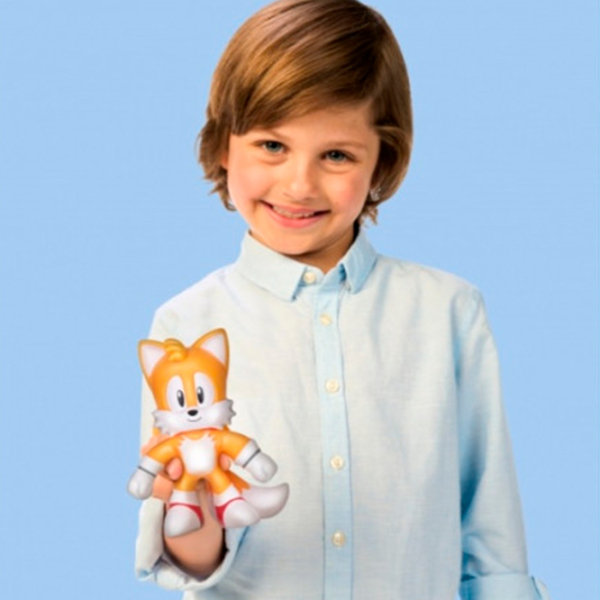 Jucărie moale Goojitzu Sonic Tails 4+ / Gold photo 3