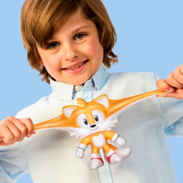 Jucărie moale Goojitzu Sonic Tails 4+ / Gold photo 4