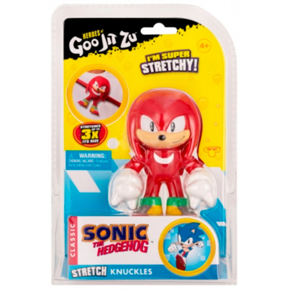 Jucărie moale Goojitzu Sonic Knuckles 4+ / Red photo 2