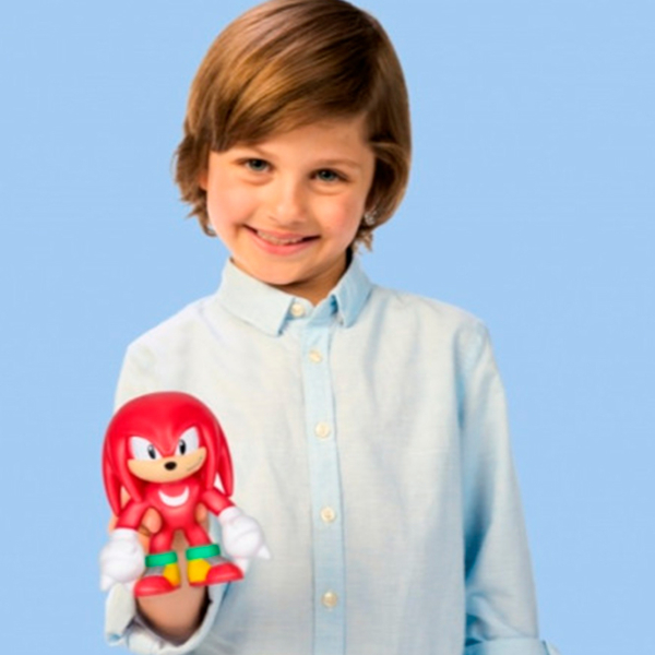 Jucărie moale Goojitzu Sonic Knuckles 4+ / Red photo 3