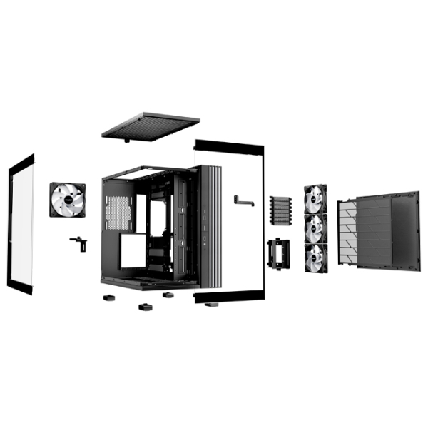 Carcasă Be quiet! Ligh Base 600 LX Black XL-ATX photo 8