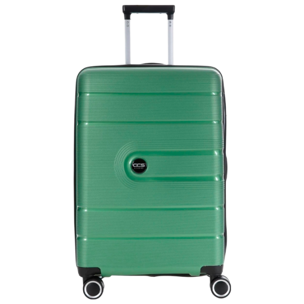 Valiză CCS 5241 Green Metalic 45l   photo 1