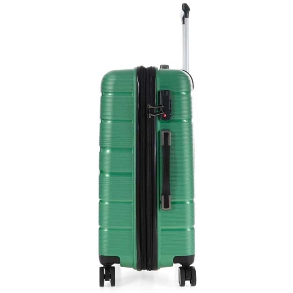 Valiză CCS 5241 Green Metalic 45l   photo 3