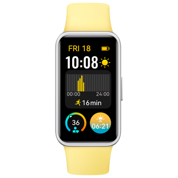 Фитнес-браслет Huawei Band 9 Желтый 1.47", 194 x 368, AMOLED photo 1
