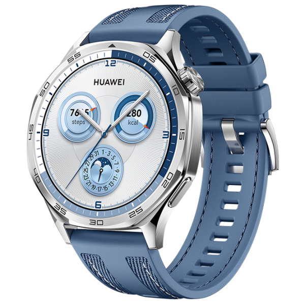 Ceas inteligent Huawei Watch GT 5 Silver 1.43" | 46 mm | Oțel inoxidabil/Fluoroelastomer
| VLI-B19 photo 1
