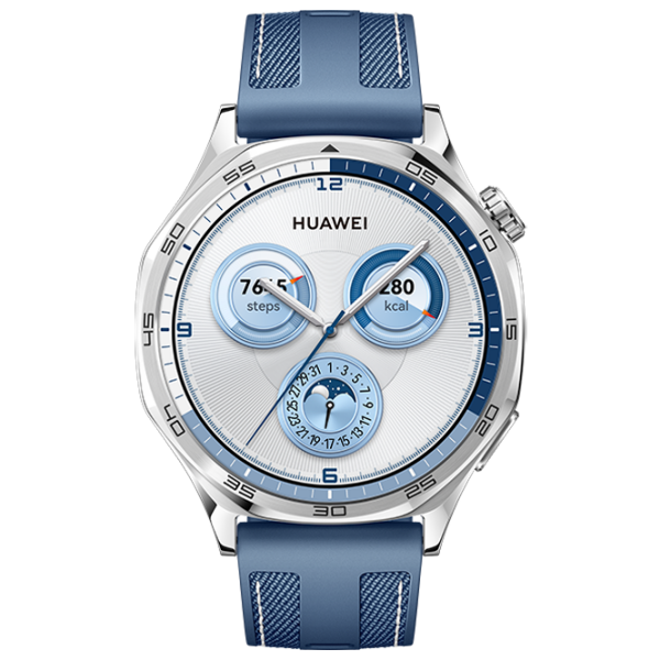 Ceas inteligent Huawei Watch GT 5 Silver 1.43" | 46 mm | Oțel inoxidabil/Fluoroelastomer
| VLI-B19 photo 2
