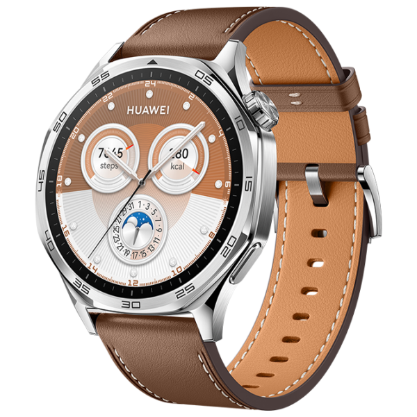 Ceas inteligent Huawei Watch GT 5 Silver 1.43" | 46 mm | Oțel inoxidabil/Piele
| VLI-B19 photo 1