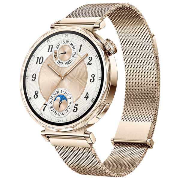 Умные часы Huawei Watch GT 5 Золото 1.32" | 41 мм | Нержавеющая сталь/Нержавеющая сталь
| VLI-B19 photo 1