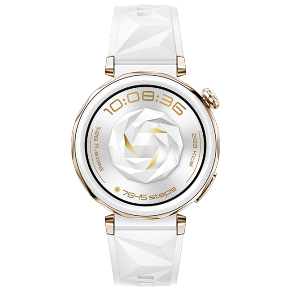 Ceas inteligent Huawei Watch GT 5 Pro White 1.32" | 42 mm | Oțel inoxidabil/Fluoroelastomer
|  photo 2