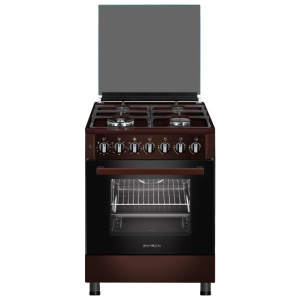 Aragaz Zanetti Z60 EBR Fonta Brown Tipul plitei: Pe gaz, , Tipul cuptorului: Electric photo 1