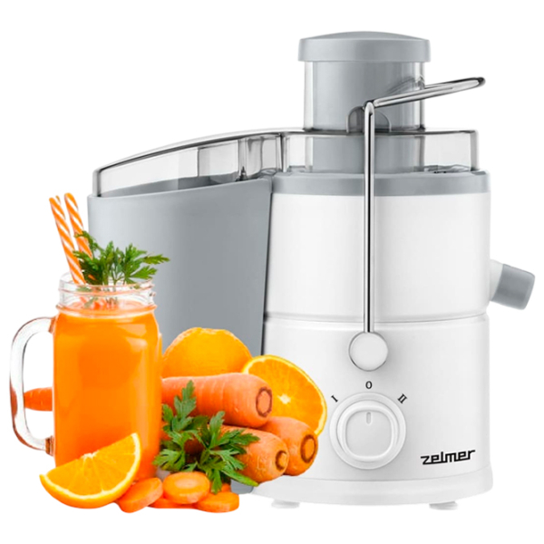 Storcator de fructe ZELMER ZJE3800 White 600 W, Centrifugă, Numărul de viteze: 2 photo 5
