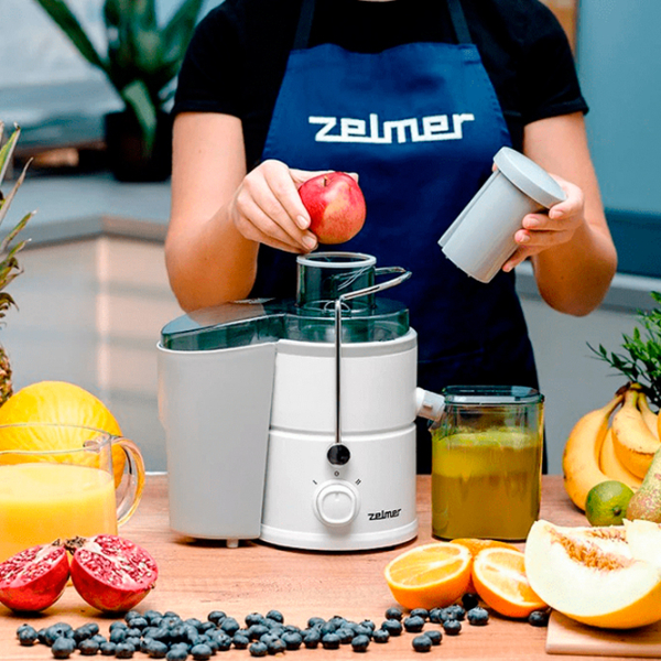 Storcator de fructe ZELMER ZJE3800 White 600 W, Centrifugă, Numărul de viteze: 2 photo 7