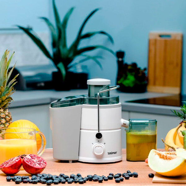 Storcator de fructe ZELMER ZJE3800 White 600 W, Centrifugă, Numărul de viteze: 2 photo 10