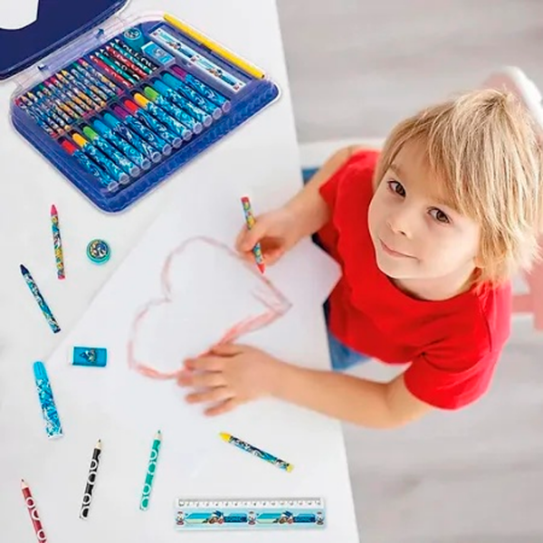 Креативный набор As Kids Sonic the Hedgehog Art Case 5203068662318 Разноцветный Для детей, 3+ photo 3