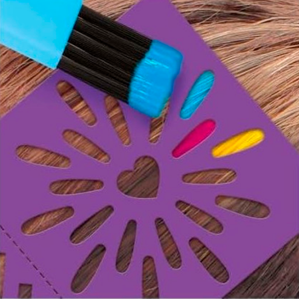 Креативный набор Cra-Z-Art Rainbow Tie-Dye Hair Designer Barbie 884920340503 Розовый Для девочек, 8+ photo 6