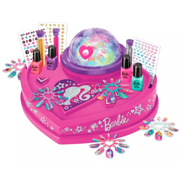 Креативный набор Cra-Z-Art Glitter & Shine Nail Studio Barbie 884920340527 Розовый Для девочек, 8+ photo 2