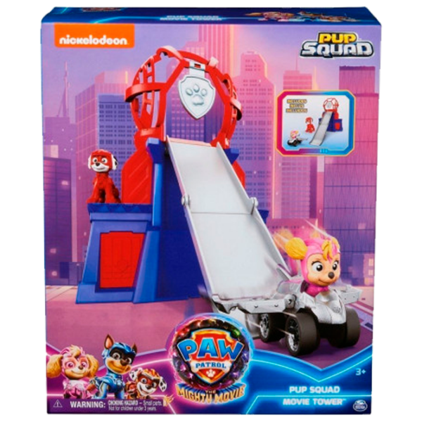 Set de creație Spin Master Paw Patrol Movie Tower Playset 778988455401 Multicolor Pentru copii, 3+ photo 1