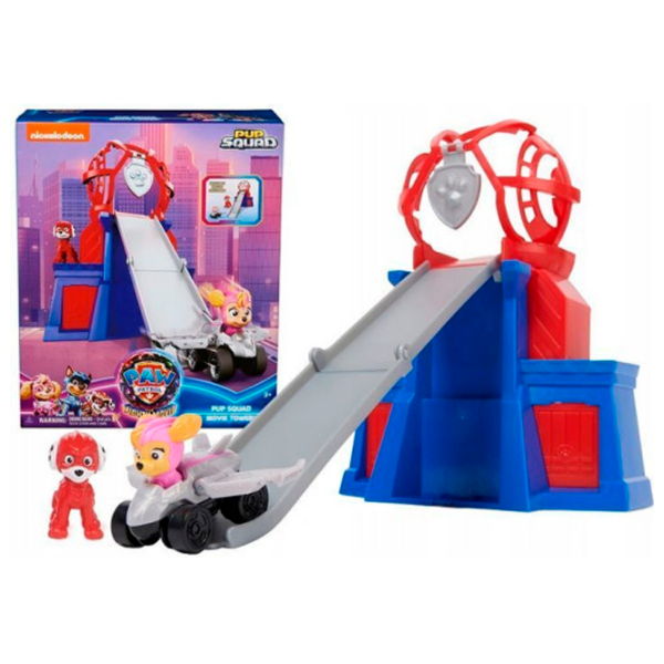 Set de creație Spin Master Paw Patrol Movie Tower Playset 778988455401 Multicolor Pentru copii, 3+ photo 2