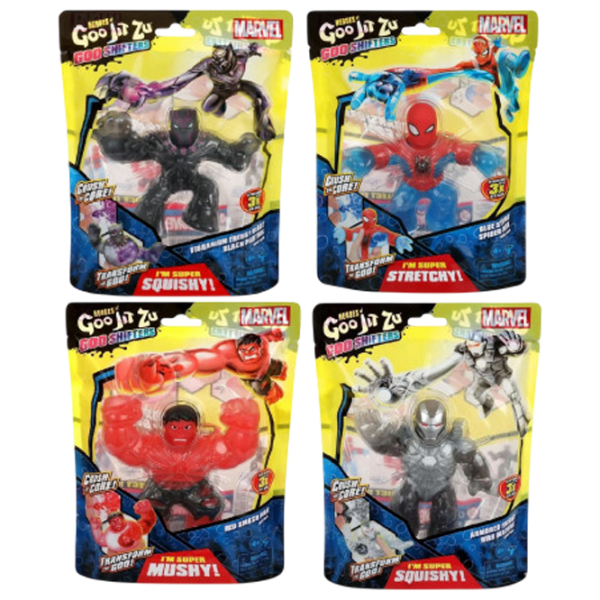 Figurine Goojitzu Marvel Goo Shifters Hero Pack W7 4+ / Multicolor photo 1
