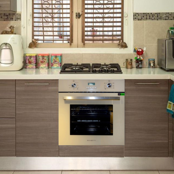 Cuptor încorporabil Zanetti ZCE 60E LCD Cream A, 65 l photo 5