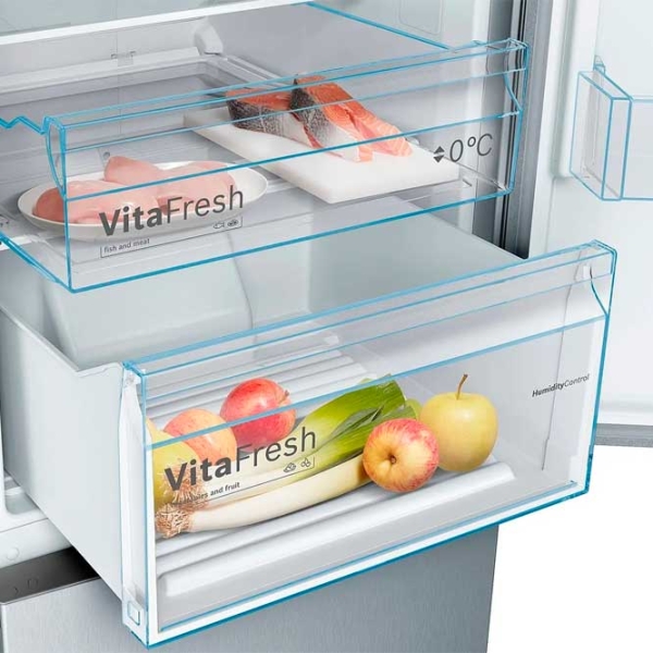 Frigider Bosch KGN39VLEB Inox 279l / No Frost, 89l / No Frost, E photo 5