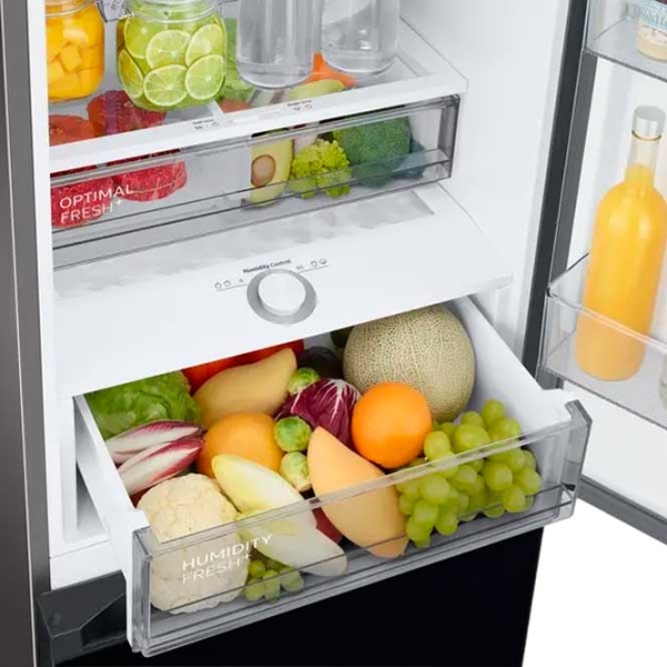 Холодильник Samsung RB38C7B6D22/EF Черный 276Л / No Frost, 114л / No Frost, D photo 5
