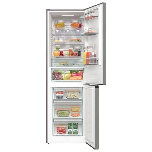 Frigider Gorenje NRC6194SXL4 Inox 194l / No Frost, 106l / No Frost, C photo 4