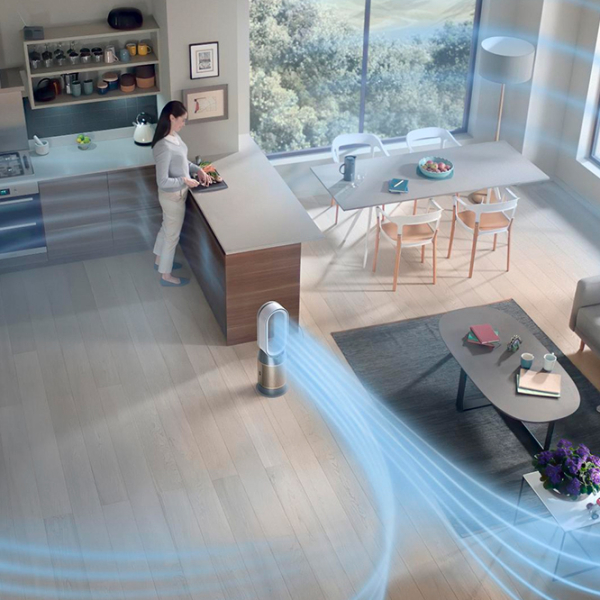 Purificator de aer Dyson HP09 Hot + Cool White gold  photo 7
