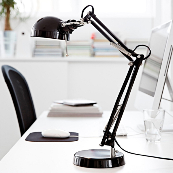 Veioză Ikea Forsa Black Rețea photo 4