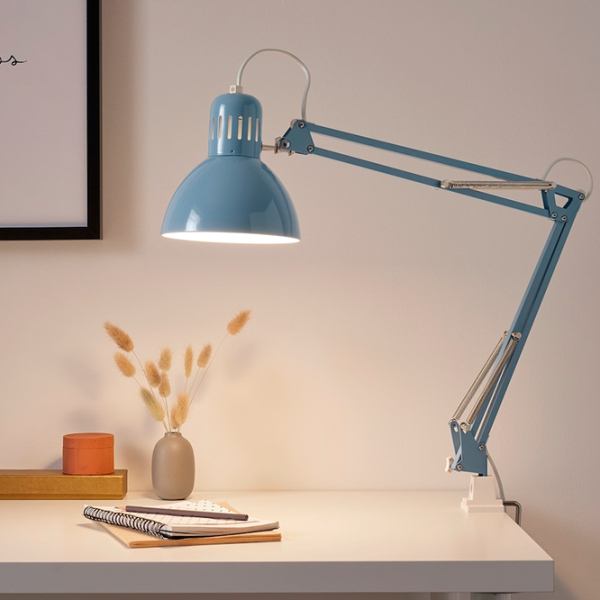 Нaстольная лампа Ikea Tertial Синий От сети photo 3
