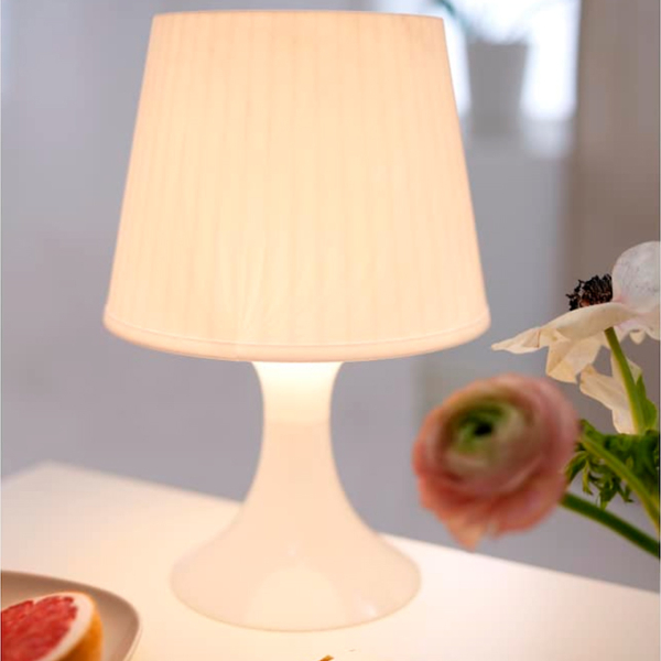 Нaстольная лампа Ikea Lampan Белый От сети photo 4