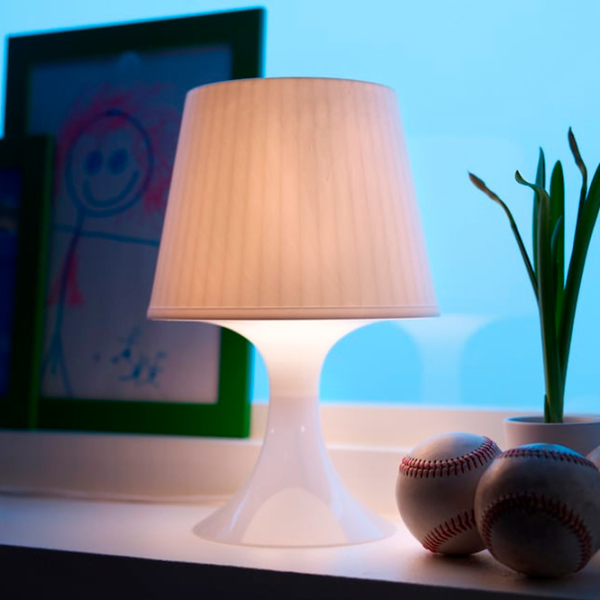 Нaстольная лампа Ikea Lampan Белый От сети photo 6