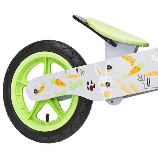 Bicicletă fără pedale Caretero Zap 12" Green  Metal / Pentru copii photo 2