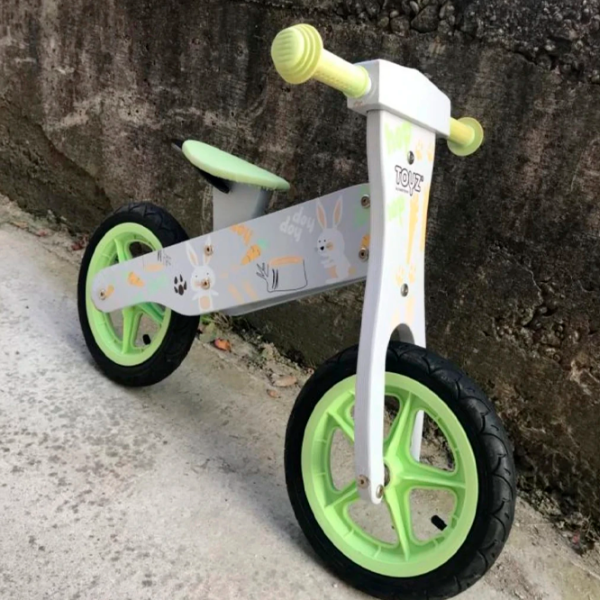 Bicicletă fără pedale Caretero Zap 12" Green  Metal / Pentru copii photo 5