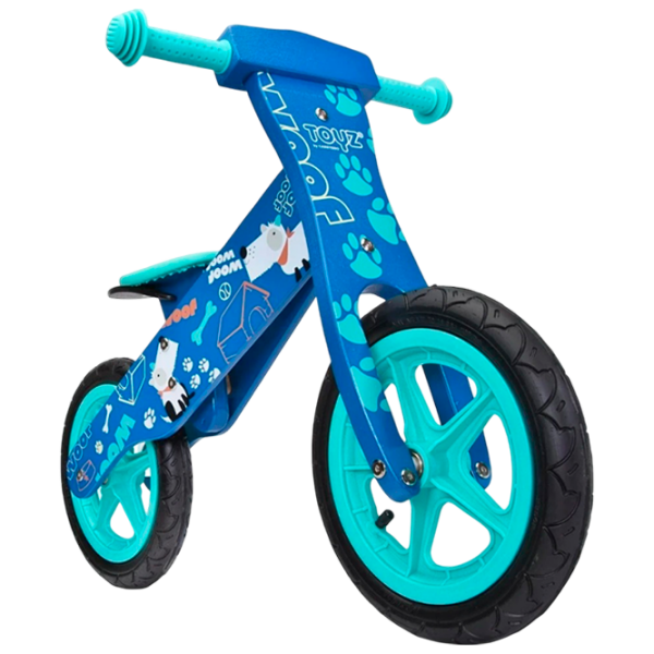 Bicicletă fără pedale Caretero Zap 12" Blue  Metal / Pentru copii photo 1
