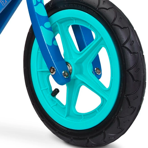 Bicicletă fără pedale Caretero Zap 12" Blue  Metal / Pentru copii photo 5