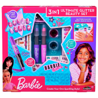 Креативный набор Cra-Z-Art Barbie Ultimate Glitter Beauty Set 3in1 884920340725 Розовый Для девочек, 8+