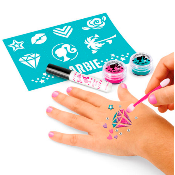 Креативный набор Cra-Z-Art Barbie Ultimate Glitter Beauty Set 3in1 884920340725 Розовый Для девочек, 8+ photo 4