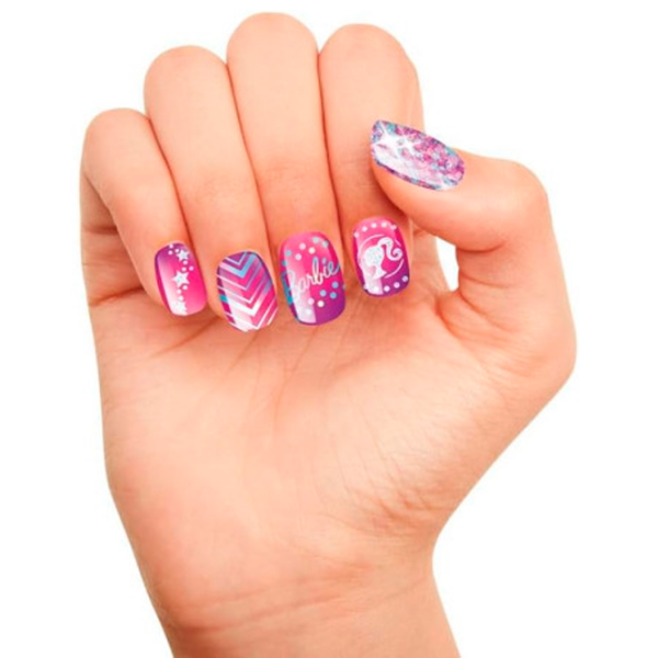 Креативный набор Cra-Z-Art Barbie Sparkling Mani-Pedi Designer 884920340701 Розовый Для девочек, 8+ photo 9