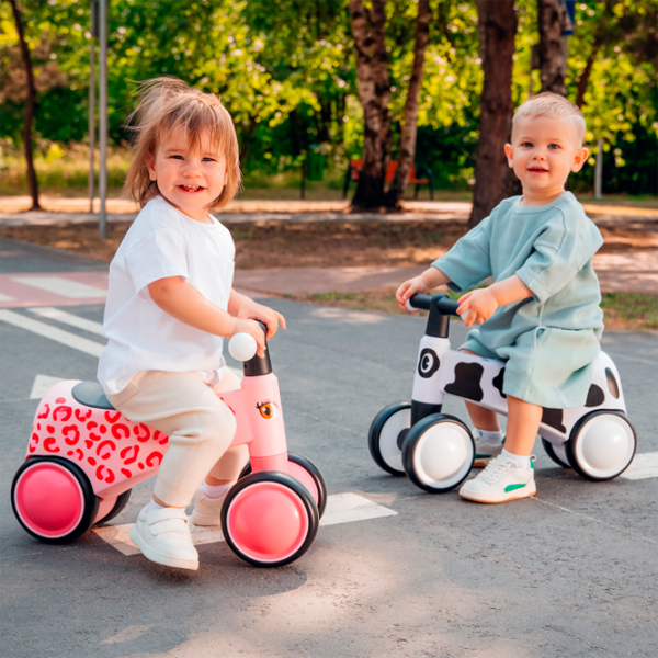Bicicletă fără pedale Lionelo Sammy Pink  Plastic / Pentru copii photo 5