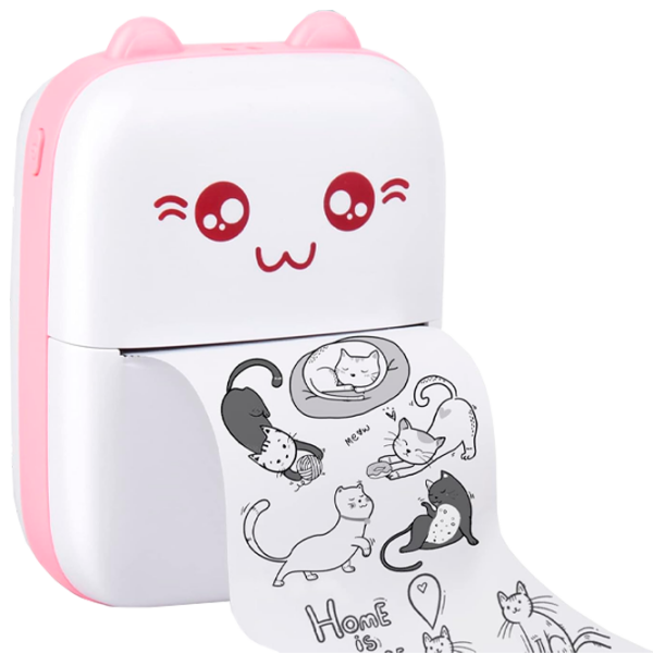 Фотопринтер Eschen Portable Mini Printer Розовый  photo 1