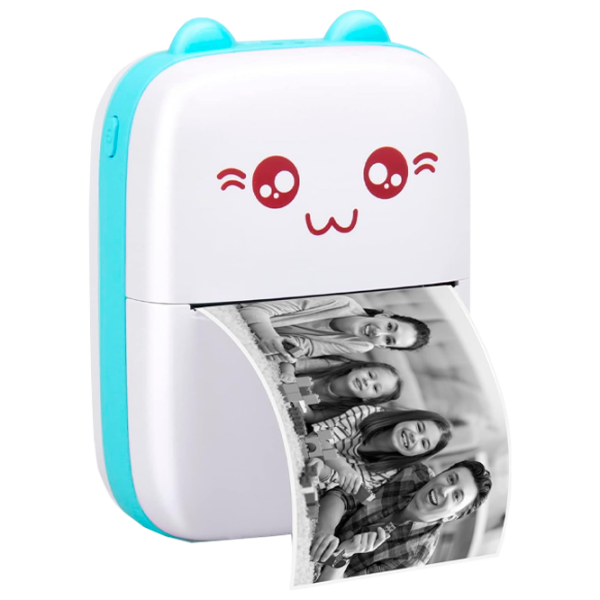 Фотопринтер Eschen Portable Mini Printer Синий  photo 1