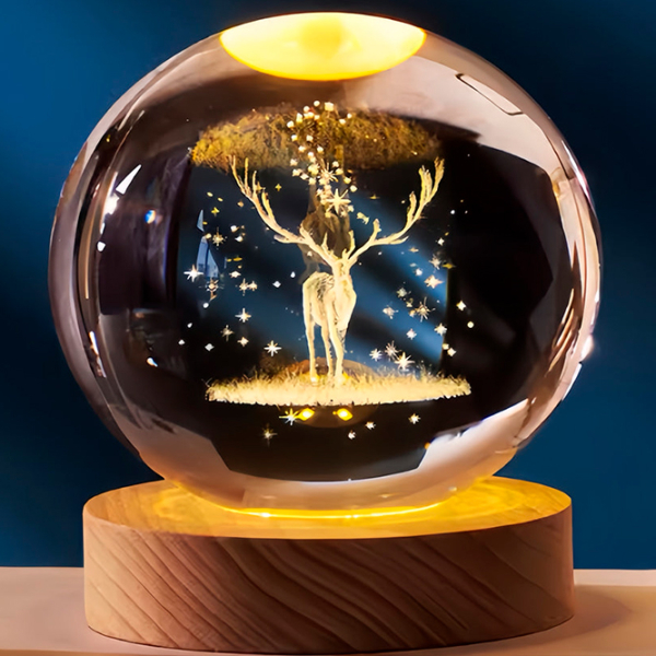 Lampă de noapte Desk lamp Elk Transparent Rețea photo 3